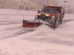 Snow Removal Kohl's Shopping Center Nanuet Rockland County NY